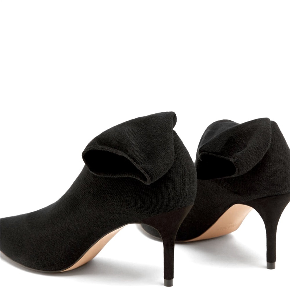 ZARA Sock Style Ankle Boot - Picture 4 of 7